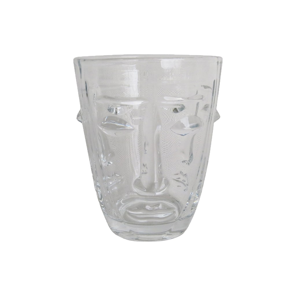 verre visage gobelet AC MAISON ANGERS-min