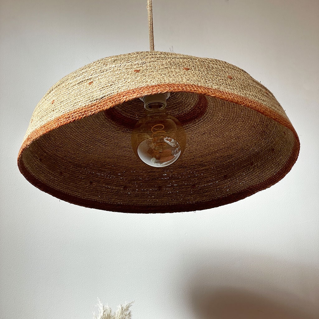 Suspension douille blanche 110cm câble corde naturelle rosace OPJET A&C Angers 3-min Suspension douille blanche 110cm câble corde naturelle rosace OPJET A&C Angers 3-min