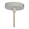 Suspension douille blanche 110cm câble corde naturelle rosace OPJET A&C Angers 4-min