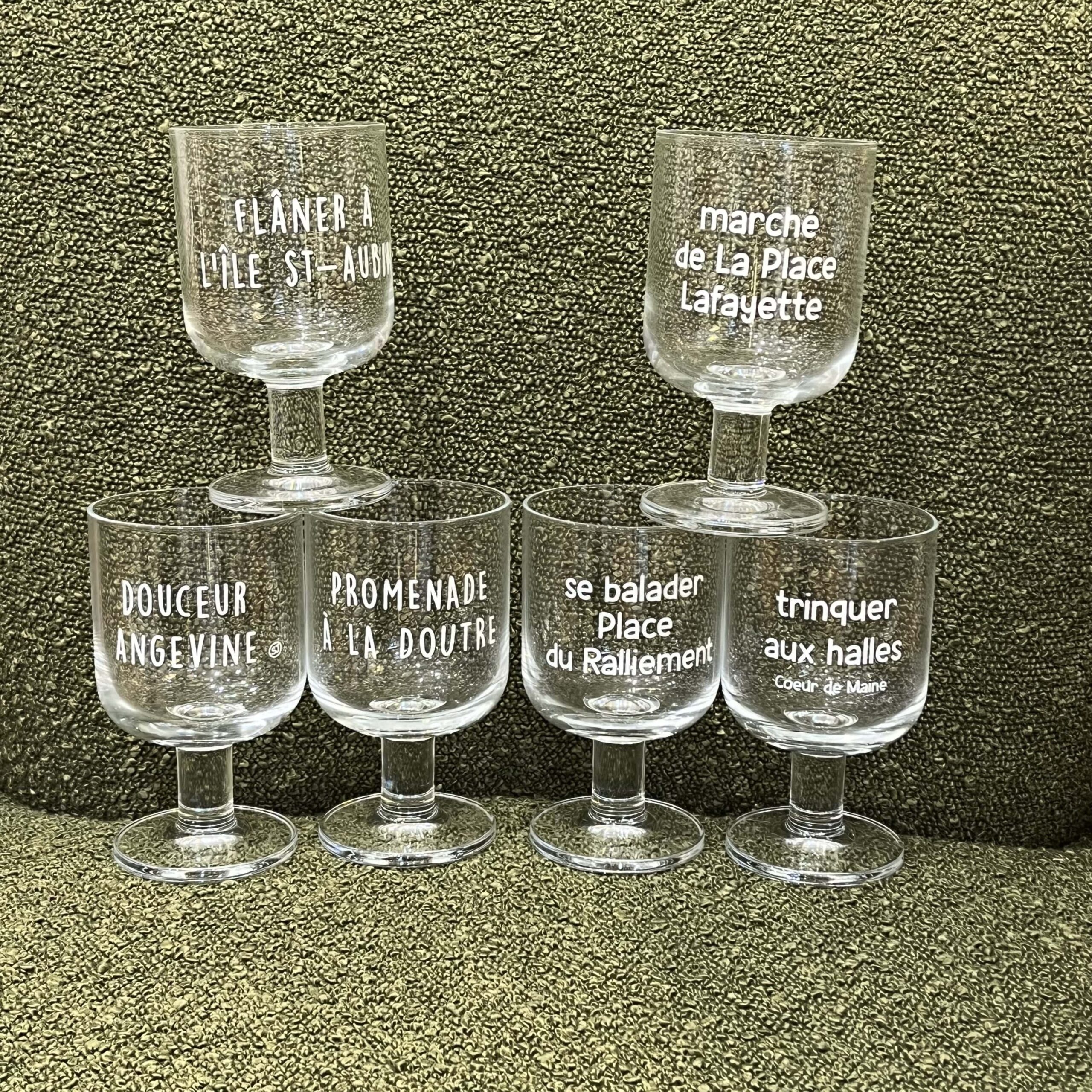 Lot de verre empilables A&C Angers Sophie Janière 2-min