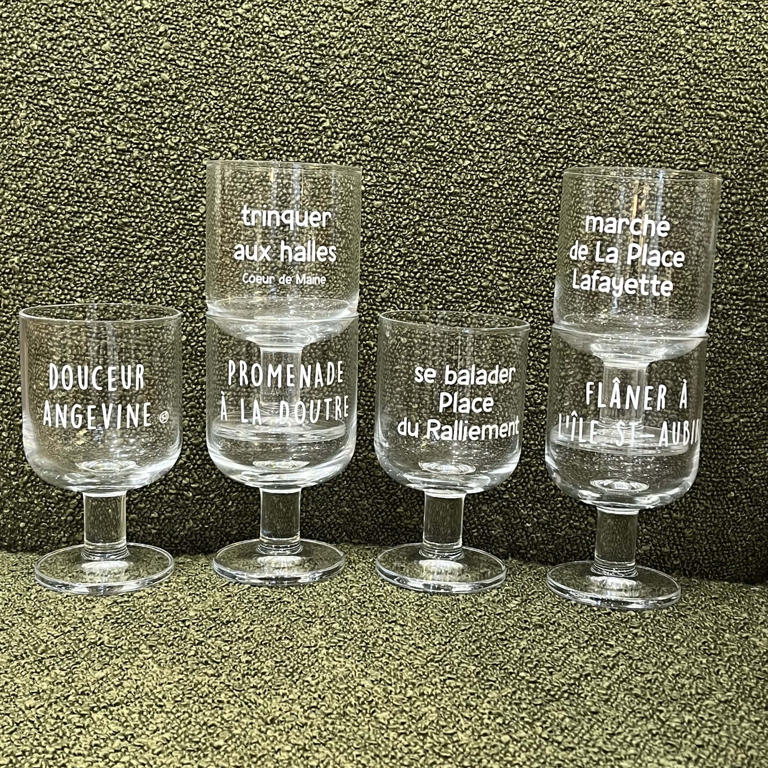 Lot de verre empilables A&C Angers Sophie Janière-min