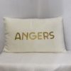 Coussin velour creme ANGERS ac maison angers-min