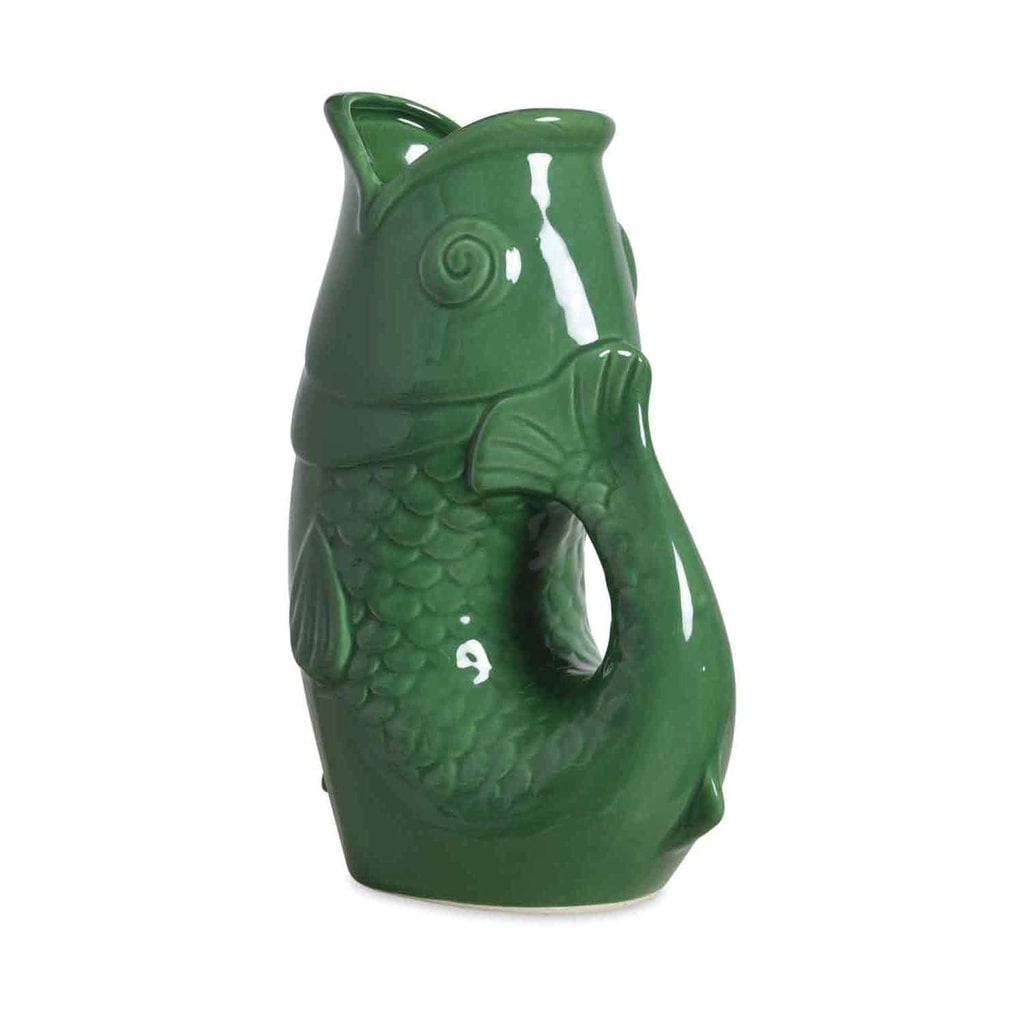 vase pichet ceramic poisson vert a&c maison angers opjet paris