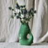 vase pichet ceramic poisson vert a&c maison angers opjet paris