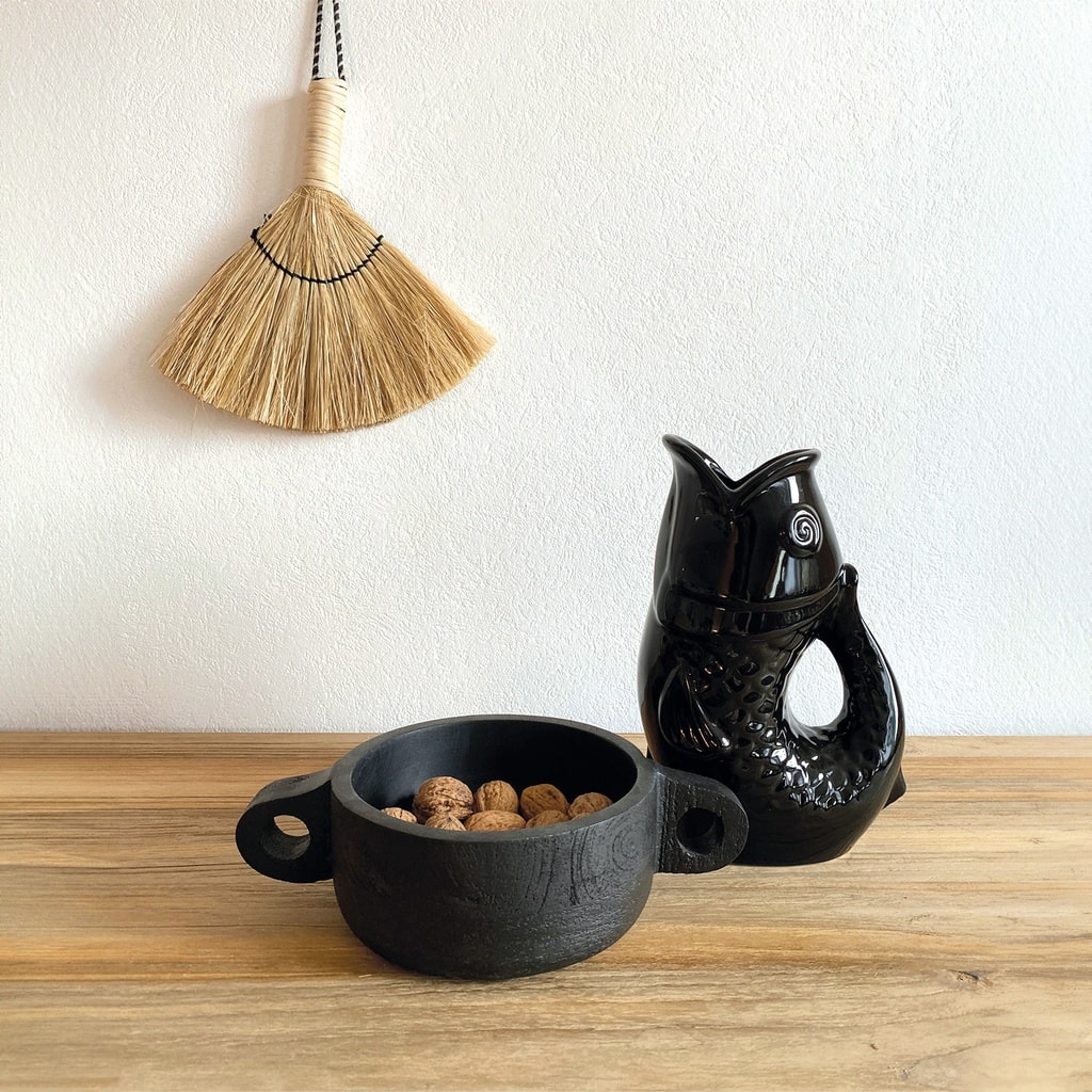 vase pichet poisson noir opjet a&c angers