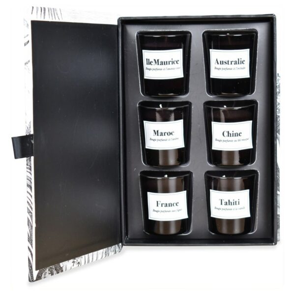 Coffret bougies carnet de voyage A&C Angers OPJET 4-min