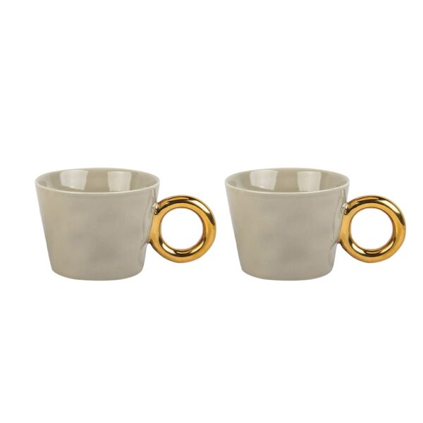 Set de tasses Matin Calin OPJET A&C Angers taupe-min