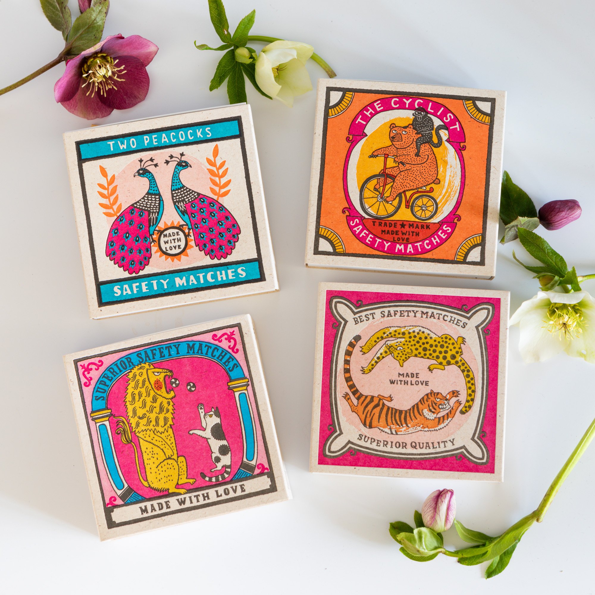 allumettes carré archivist A&C Angers gros chat petit chat 2 allumettes carré archivist A&C Angers