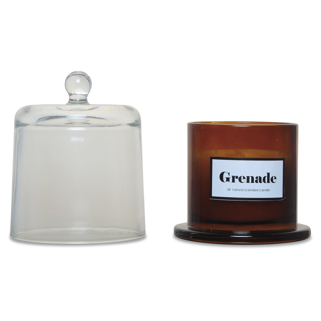 Bougie cloche ambre mini Grenade A&C Angers Opjet 4