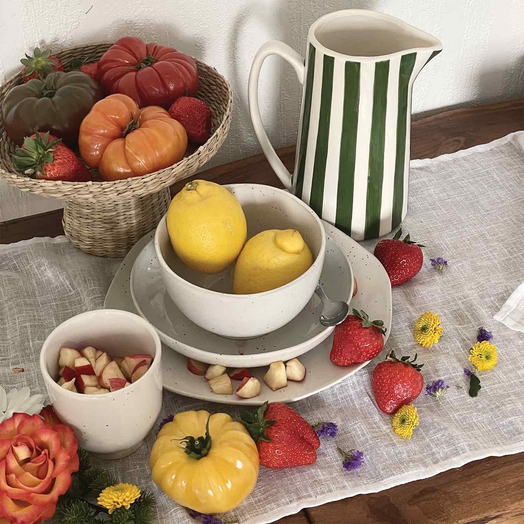 Pichet rayure OPJET A&C Angers vert 3