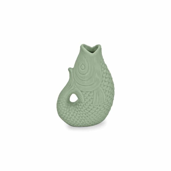 vase ceramic Poisson PM OPJET A&C Angers Matcha