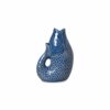 vase ceramic Poisson PM OPJET A&C Angers bleu 1