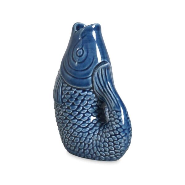 vase ceramic Poisson PM OPJET A&C Angers bleu 4