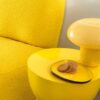 Lampe Solene spirale jaune Opjet A&C Angers 3 -min