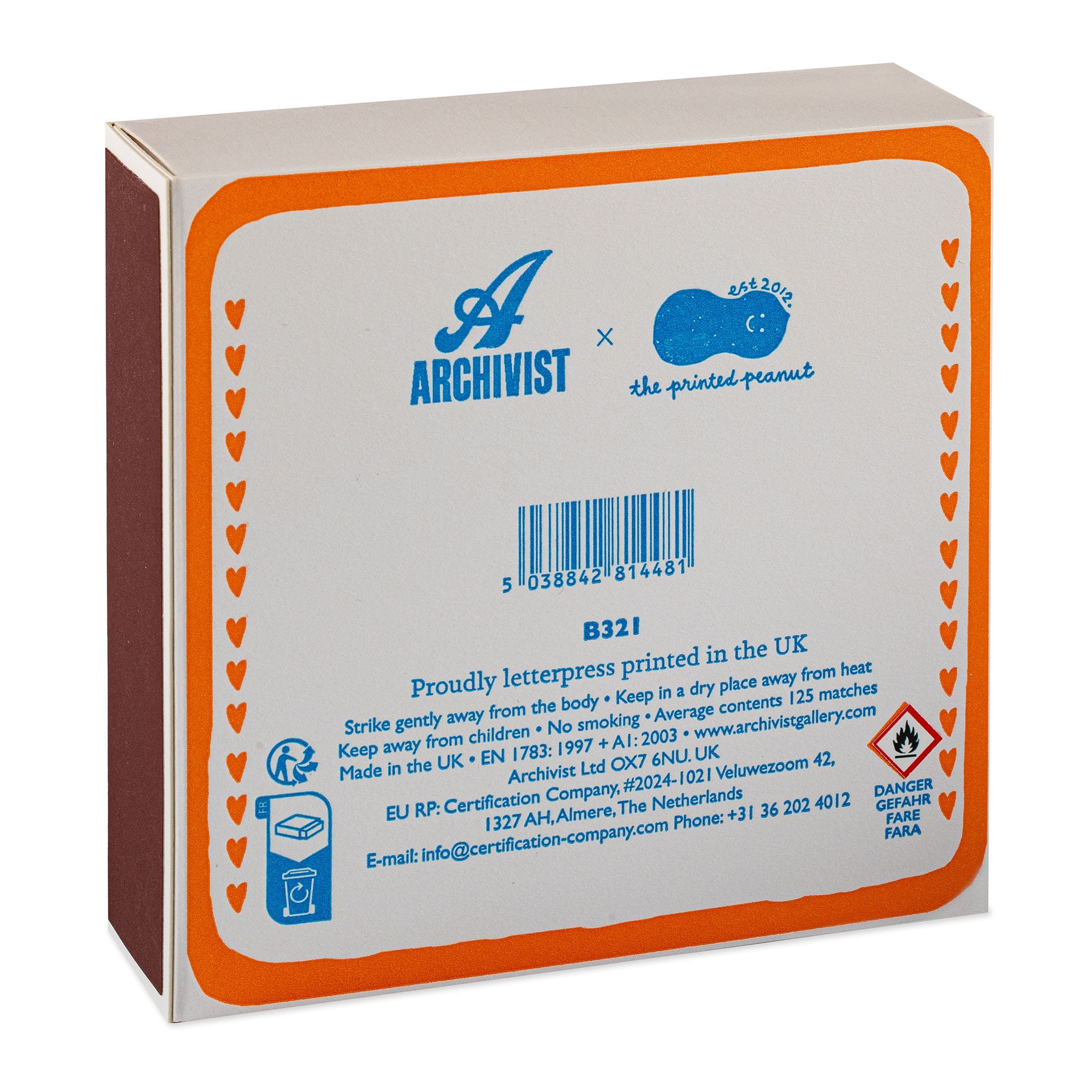 Allumette amoureux des chats A&C Angers archivist 3-min