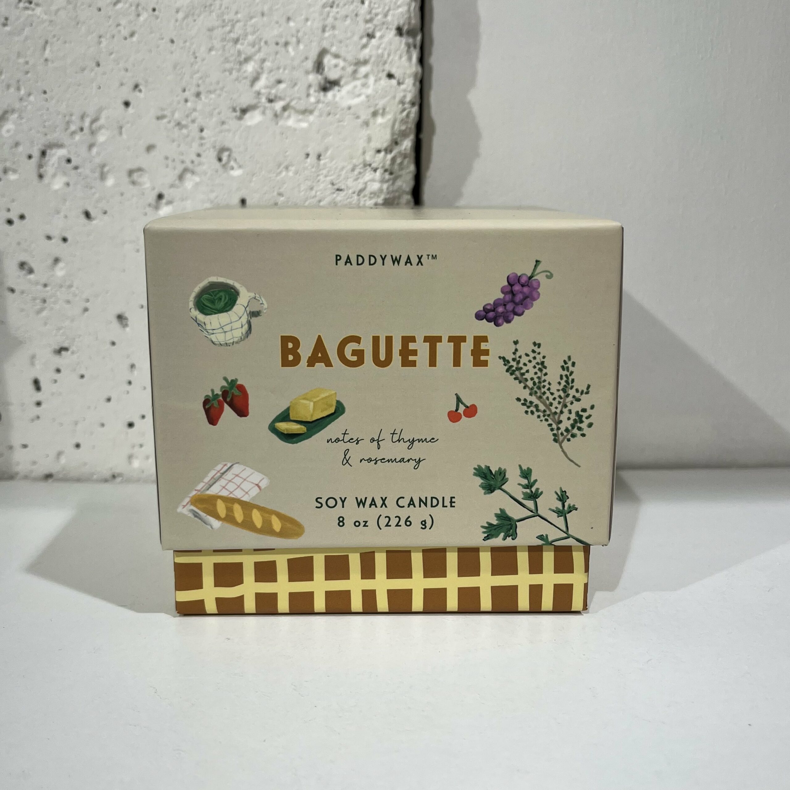 Bougie bistro baguette PADDYWAX A&C Angers-min