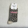 Chaussette HAPPY leopard blanc cabinet mode thérapie A&C Angers 1-min