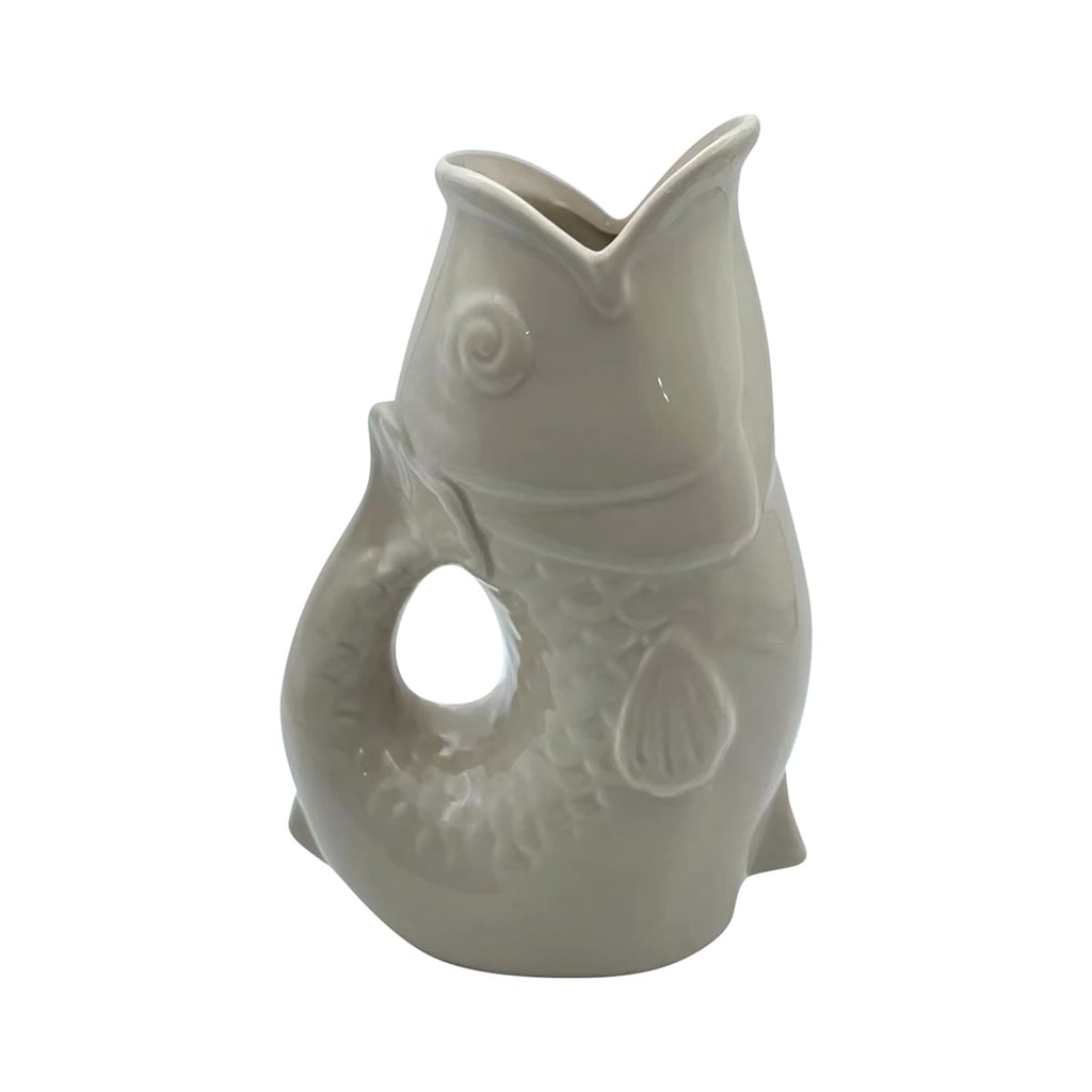 Vase pichet ceramic poisson sable OPJET A&C Angers-min