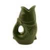 Vase pichet ceramic poisson kaki A&C Angers OPJET-min