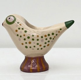 Coquetier oiseau beige A&C Angers -min