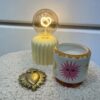 Lampe a pile coeur jaune pâle A&C Angers OPJET 3-min