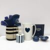 Lampe décorative rayures bleu A&C Angers OPJET 2-min