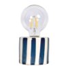 Lampe décorative rayures bleu A&C Angers OPJET -min