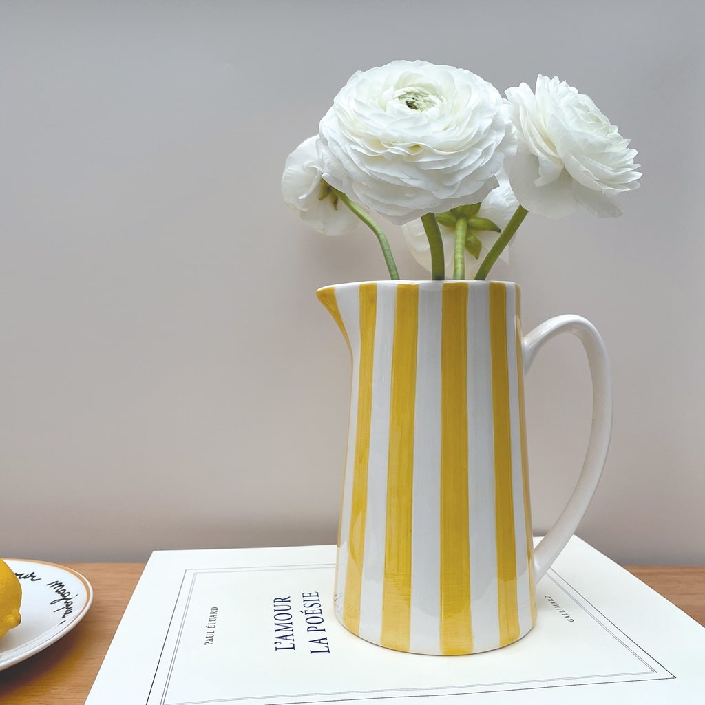 Pichet rayure safran OPJET A&c Angers 4-min