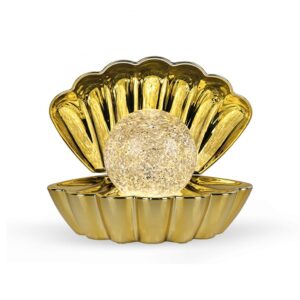 Lampe Coki doré brillante à piles OPJET A&C Angers-min