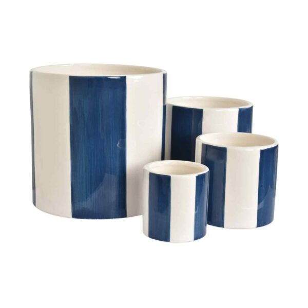 set de 4 pots rayure bleu opjet ac maison angers-min