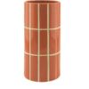 Vase CARRELAGE orange OPJET A&C Angers -min