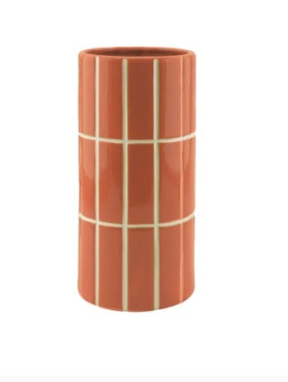 Vase CARRELAGE orange OPJET A&C Angers -min