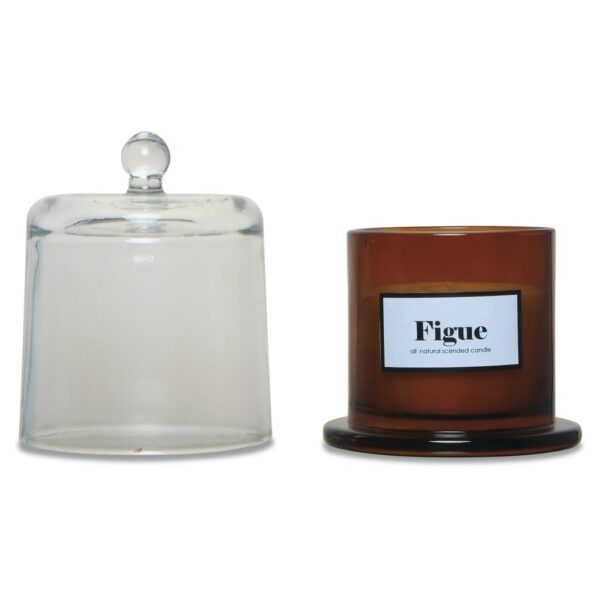 Bougie cloche ambre mini Figue A&C Angers OPJET 3-min