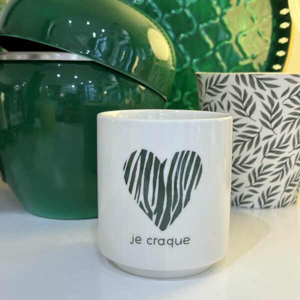 Mug empilable je craque Sophie Janière A&C Angers-min