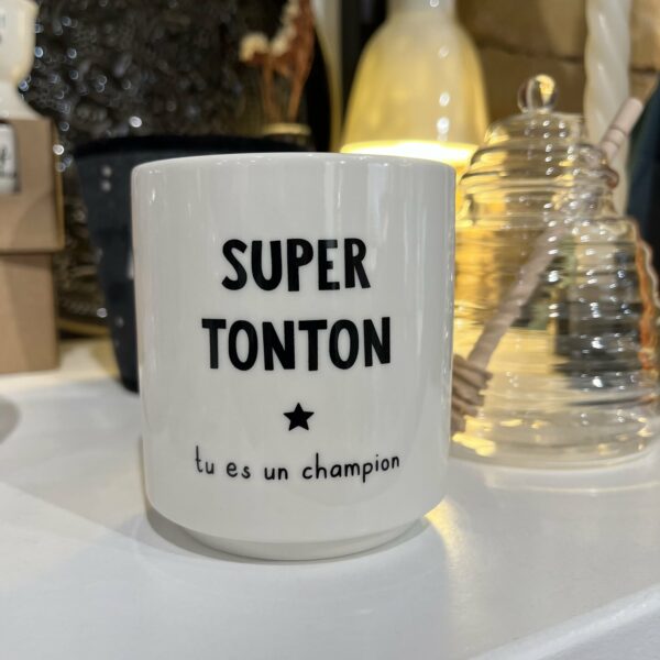 Mug empilable super TONTON Sophie Janière A&C Angers-min