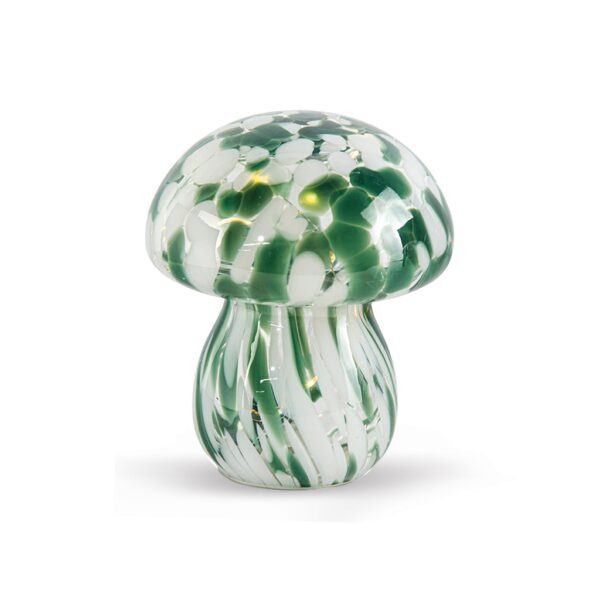 lampe champi tacheté verte Opjet A&C Angers