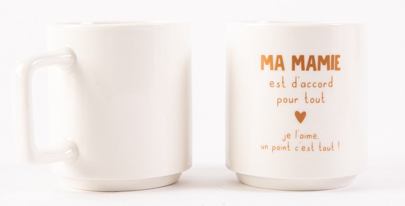 mug empilable mamie a&c angers