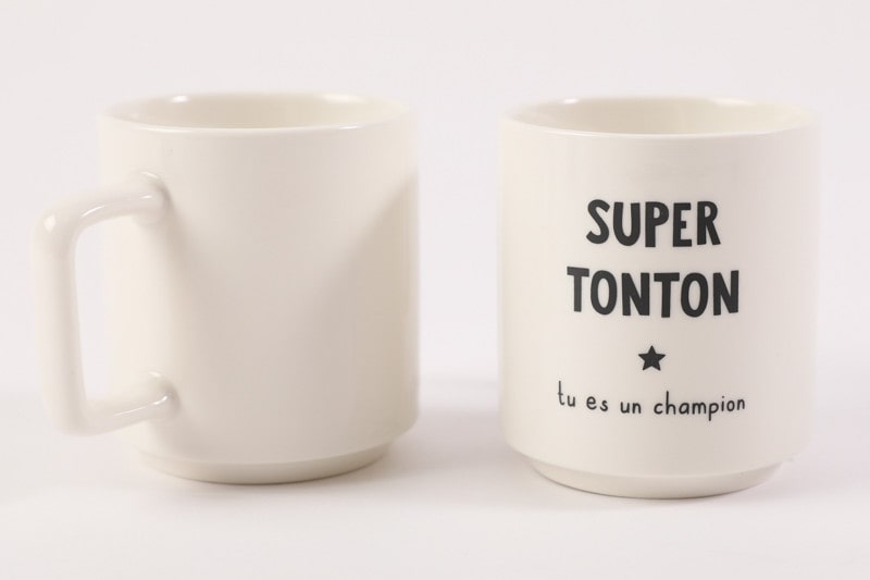 mug empilable tonton a&c angers
