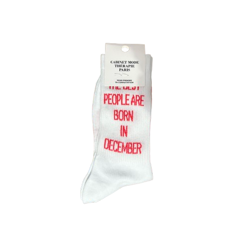 Chaussette the best people are born in December A&C Angers Chaussette the best people are born in December A&C Angers