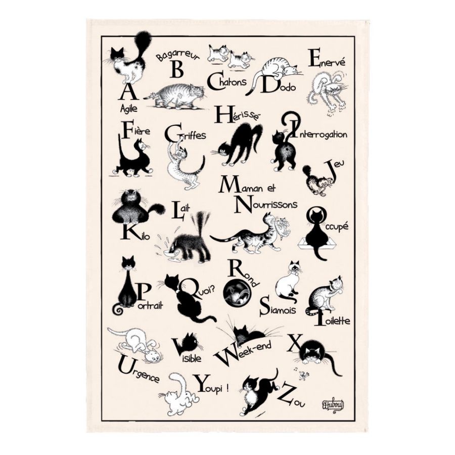 Torchon Dubout Abécédaire A&C Angers