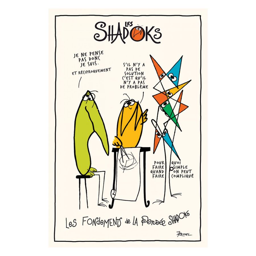 Torchon shadok les fondements A&C Angers