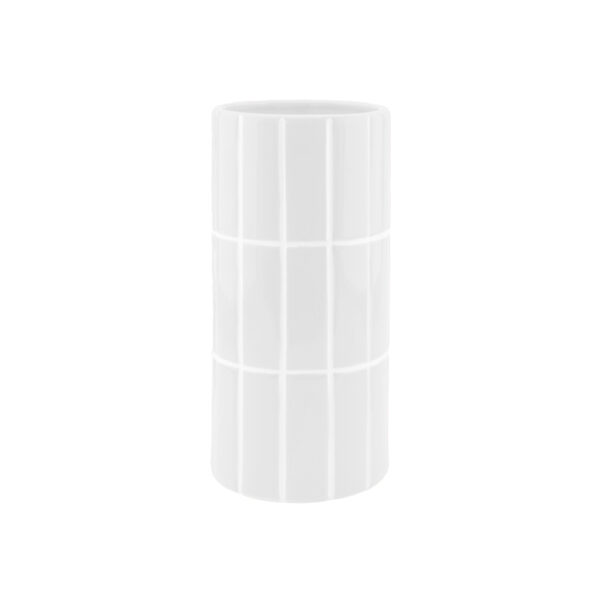 vase CARRELAGE blanc OPJET A&C Angers