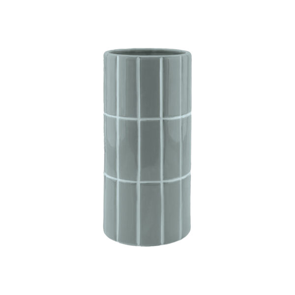 vase CARRELAGE bleu OPJET A&C Angers