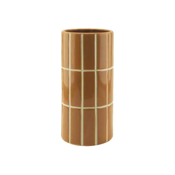 vase CARRELAGE ocre OPJET A&C Angers