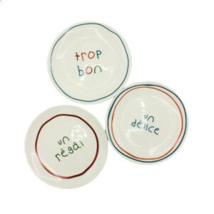 Assiettes dessert Sophie Jannière A&C Angers