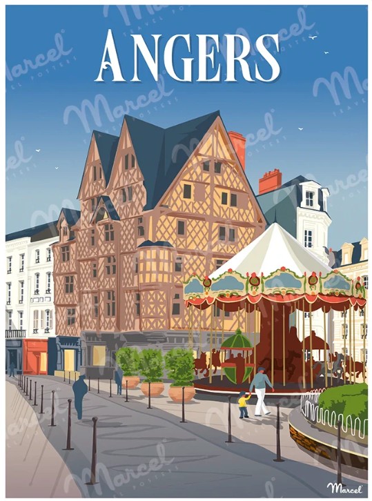 Puzzle 1000 pièces Angers A&C Angers 1