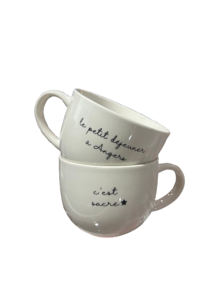 Mug petit déjeuner Angers sacré A&C Angers