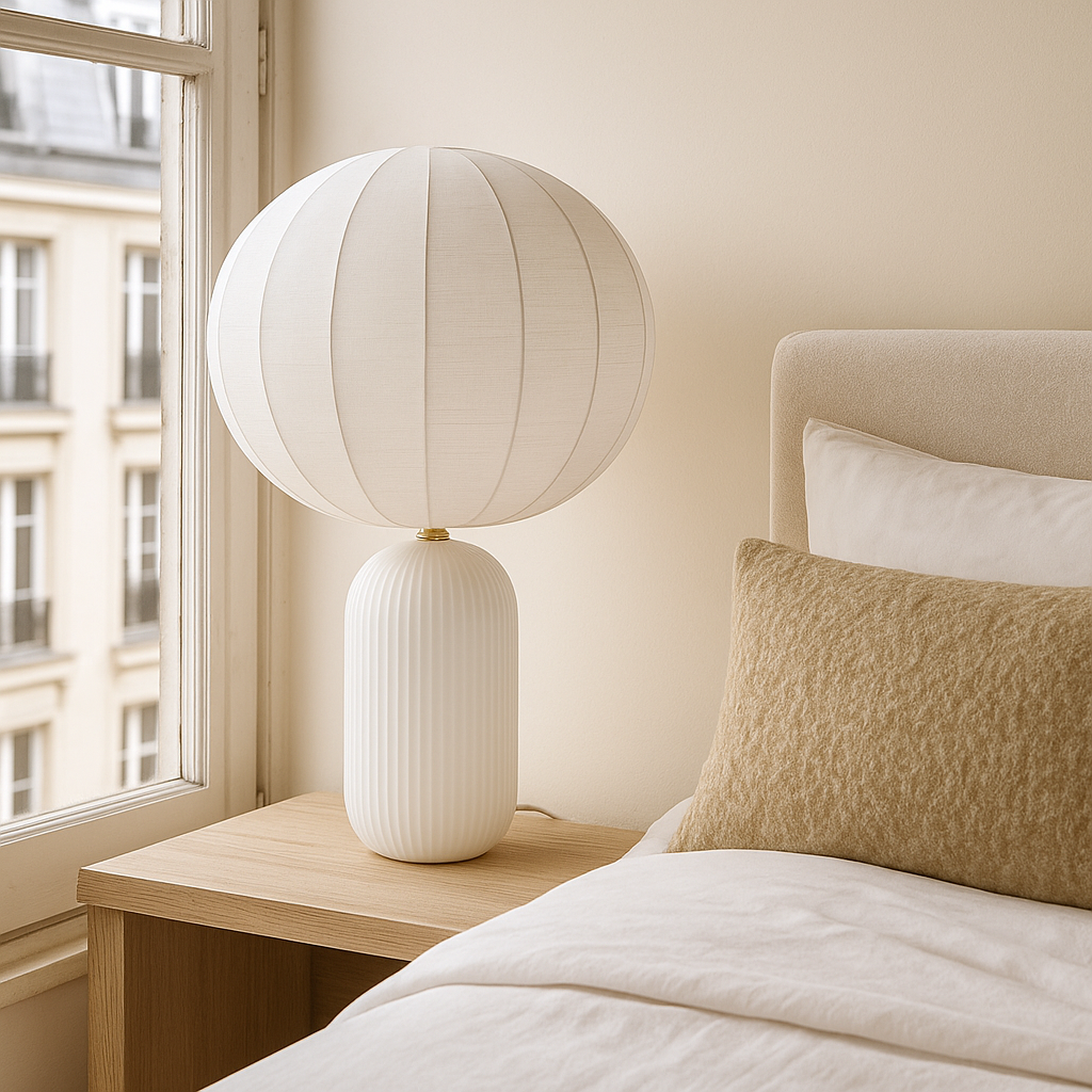 lampe lucas blanche A&C Angers OPjet 1