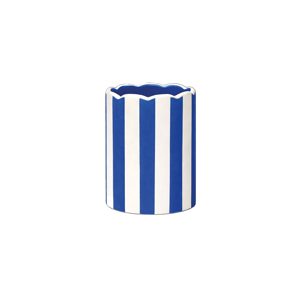 Vase Paul pm bleu D8 H12,5cm A&C Angers